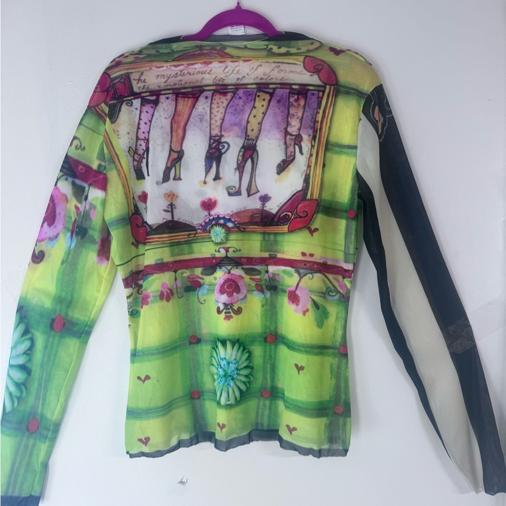 Shoe clothesline mesh top